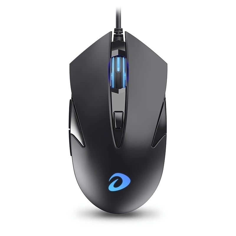 Daryou žični miš, USB sučelje, 6 tipki, kabel duljine 1,8 m, ergonomski optički senzor