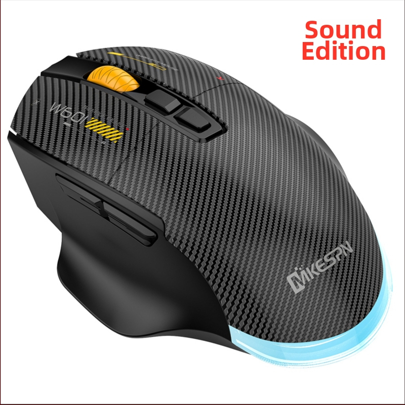 Herná myš W601 – 12800 DPI, USB, 2.4G bezdrôtová, 7 tlačidiel, Makro podpora