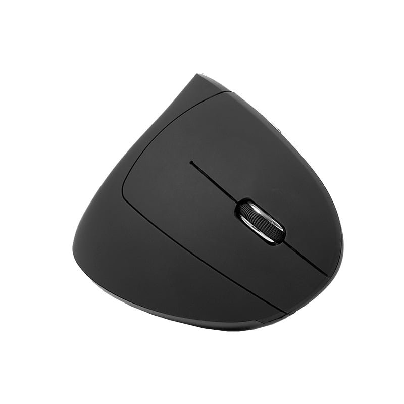 Vertikalna punjiva optička miš s USB bežičnim 2.4GHz, 1600 DPI, 6 tipki, četverostruki kotačić