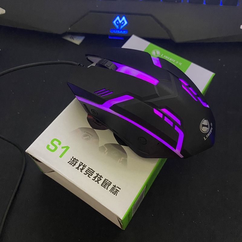 S1 optička USB žična miša, 2 tipke