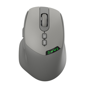 Mouse Bluetooth fără fir pentru laptop – silențios, reîncărcabil, 2000 DPI, 7 butoane, conexiune 2,4GHz/Bluetooth