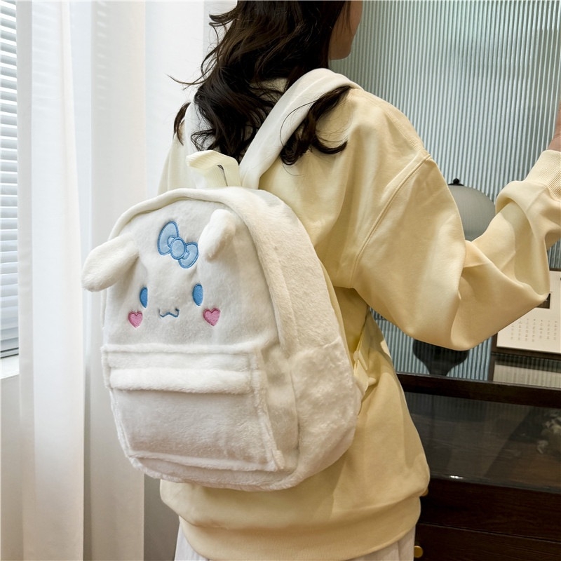 Ruksak u japanskom stilu s plišanim Kuromi i My Melody za školu