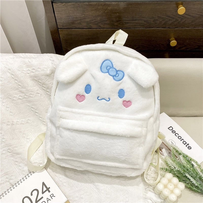 Ruksak u japanskom stilu s plišanim Kuromi i My Melody za školu