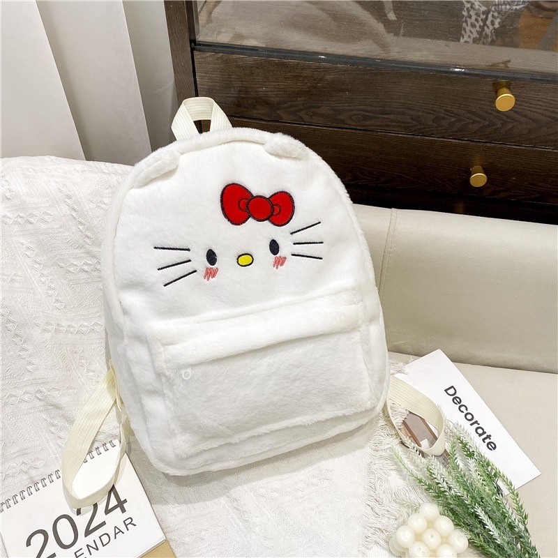 Ruksak u japanskom stilu s plišanim Kuromi i My Melody za školu