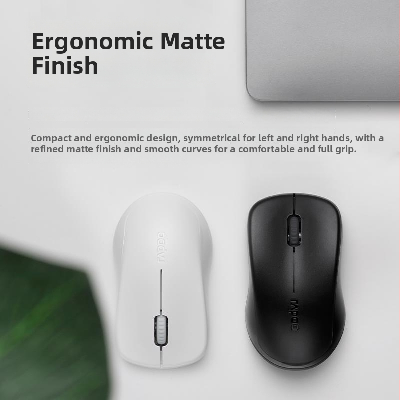 Rapoo 1680 Bezdrôtová USB myš – 3 tlačidlá, 2,4 GHz bezdrôtové, 1000dpi, ergonómia