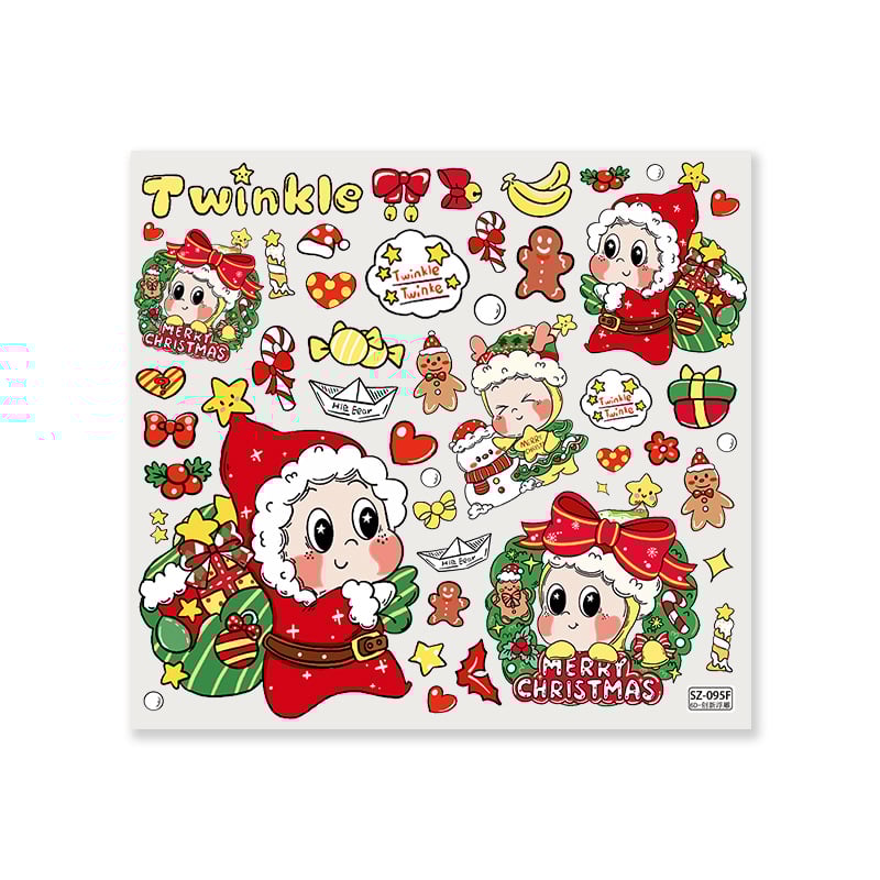 DIY релефна стикер за телефон – коледна звезда, сладък стил