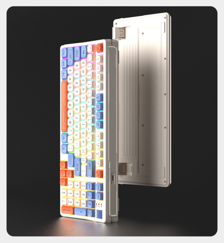 SOREX K97 herný klávesnica, technológia kľúčov X architektúra, RGB podsvietenie, káblové pripojenie, opora dlane