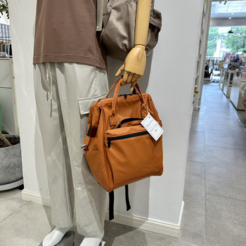 Unisex crni vodootporni ruksak u korejskom stilu za poslovne i putne potrebe, proširivi, kapacitet 36–55L, za 14-inčni prijenosnik, PU