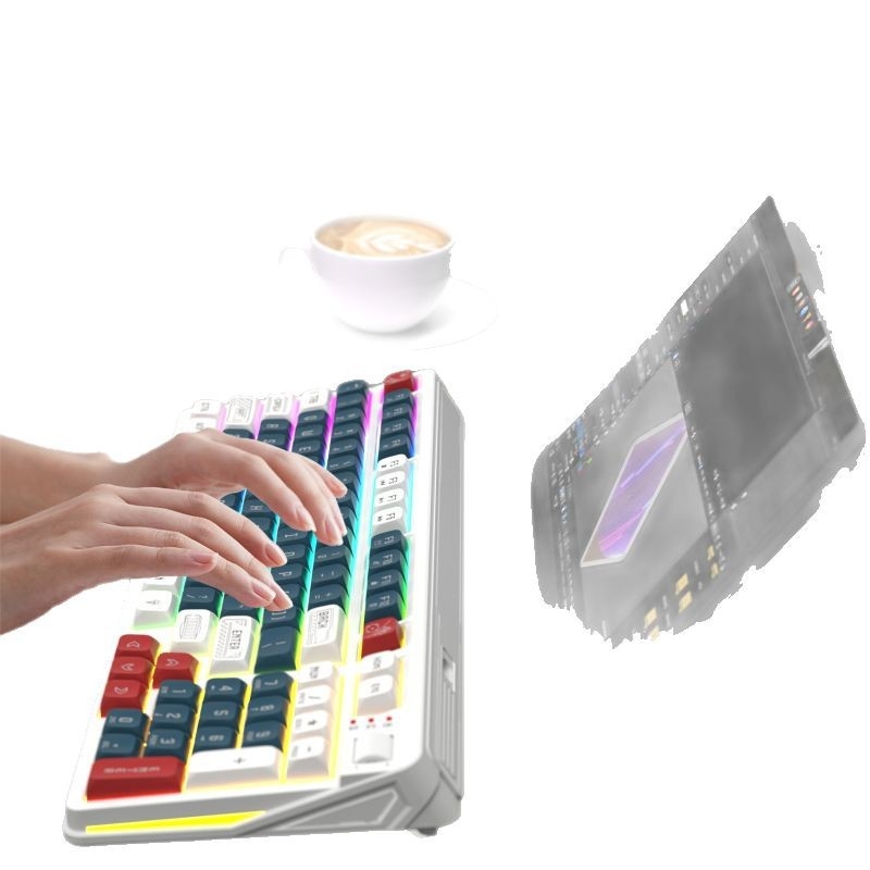 SOREX Gaming tipkovnica, žična, RGB pozadinsko osvjetljenje, 98+ tipki, s podrškom za dlan