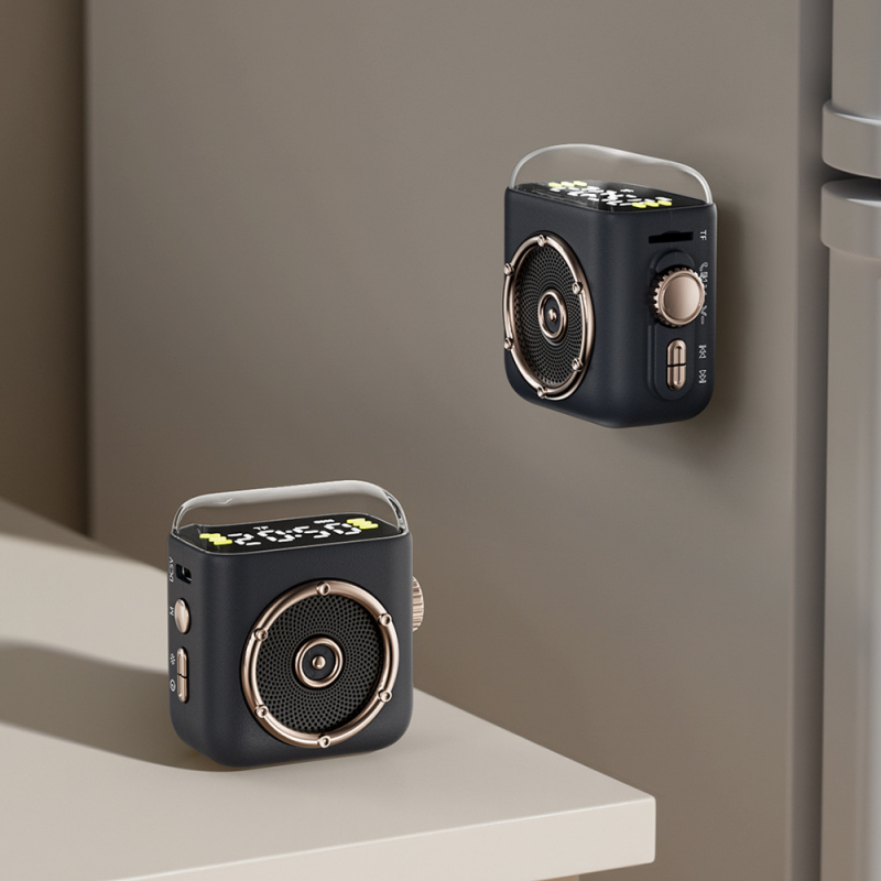 Bluetooth zvučnik s ugrađenom baterijom, 5W izlaz, Bluetooth 5.3, slot pre microSD kartu, domet 10 m