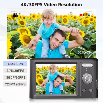 Digitálny fotoaparát s 8 MP CMOS senzorom, 18× digitálny zoom, maximálne rozlíšenie 9200×6900, 2,8-palcový HD LCD, USB 3.0