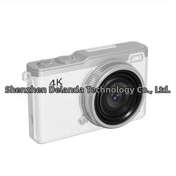 DELANDA D72 безогледална камера — 64 MP сензор, 2,4\" LCD екран, електронна стабилизация на изображението, фиксиран обектив, изцяло ръчно управление