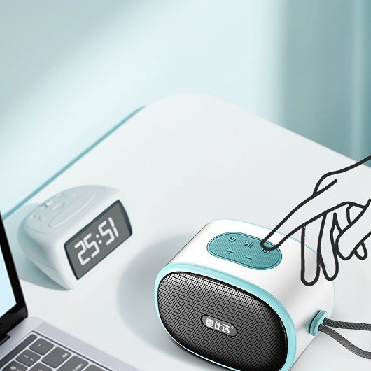 Prijenosni Bluetooth zvučnik sa subwooferom - 10W, BT 5.0, 100Hz-20kHz, SNR ≥75 dB, doseg 15 m