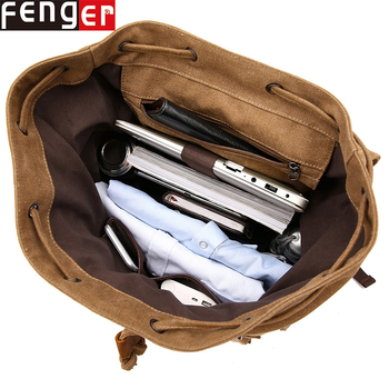 Rucsac din pânză pentru laptop, capacitate 20-35L, rezistent la uzură, bretele curbate, unisex