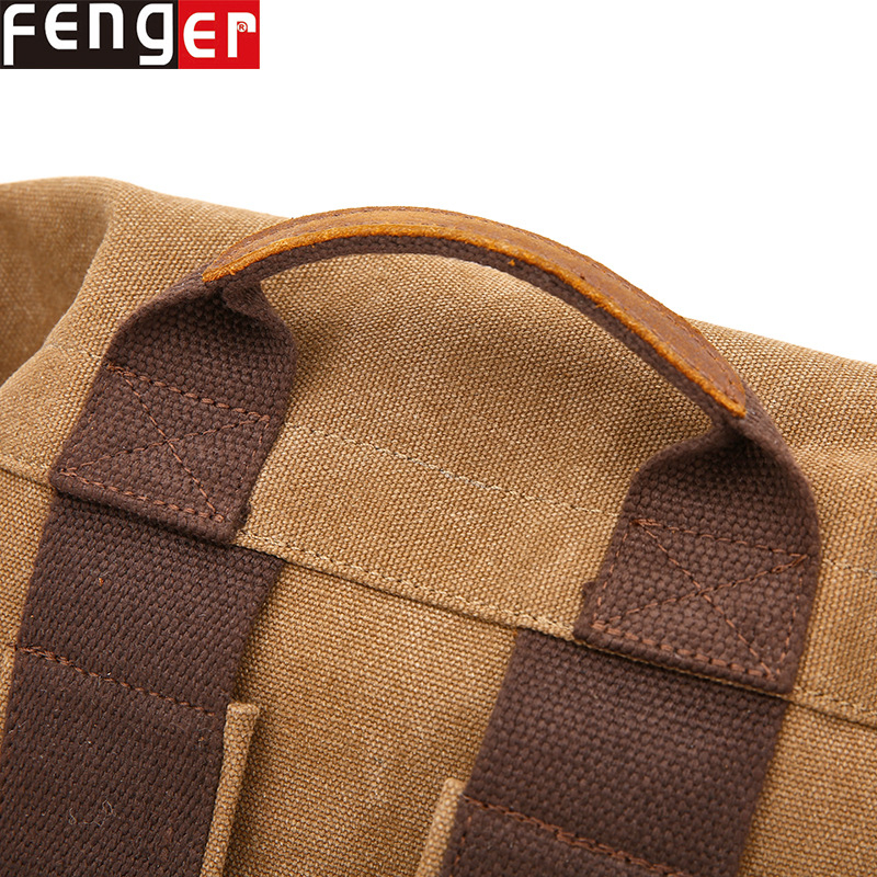 Rucsac din pânză pentru laptop, capacitate 20-35L, rezistent la uzură, bretele curbate, unisex