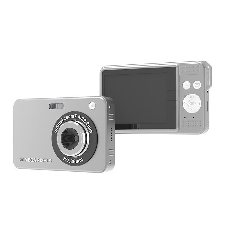 Camera selfie portabilă CCD cu senzor 1/1.7-inch, 24 MP+, 8x zoom optic, ecran LCD HD de 2.8 inch, obiectiv tip periscop