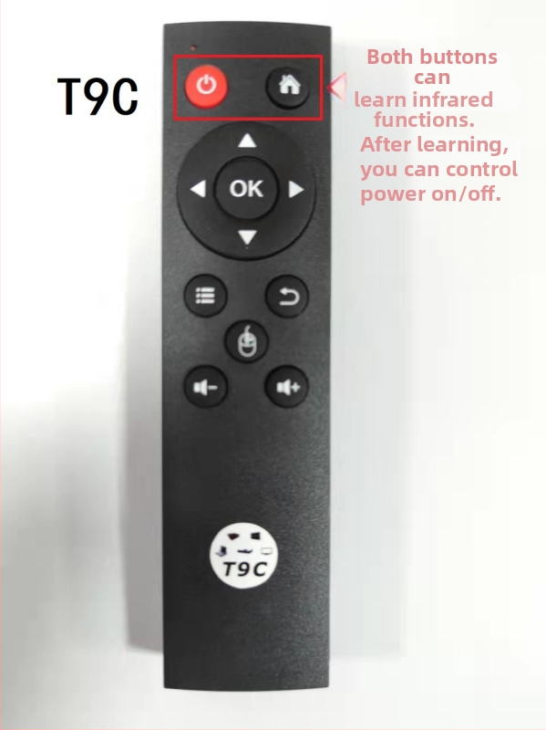 T9 Diaľkové ovládanie - 2.4G USB bezdrôtový, dosah 10 m, pre TV/Set-top box/PC projektor