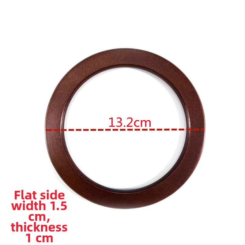 Γυναικεία στρογγυλή πλεκτή τσάντα από ξύλο, Μάρκα Other, Υλικό: Ξύλο, Κυκλοφόρησε την άνοιξη του 2022