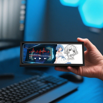 Vanart Bluetooth mini zvučnik za desktop gaming s LED ambijentalnim svjetlom – poklon za gejmere