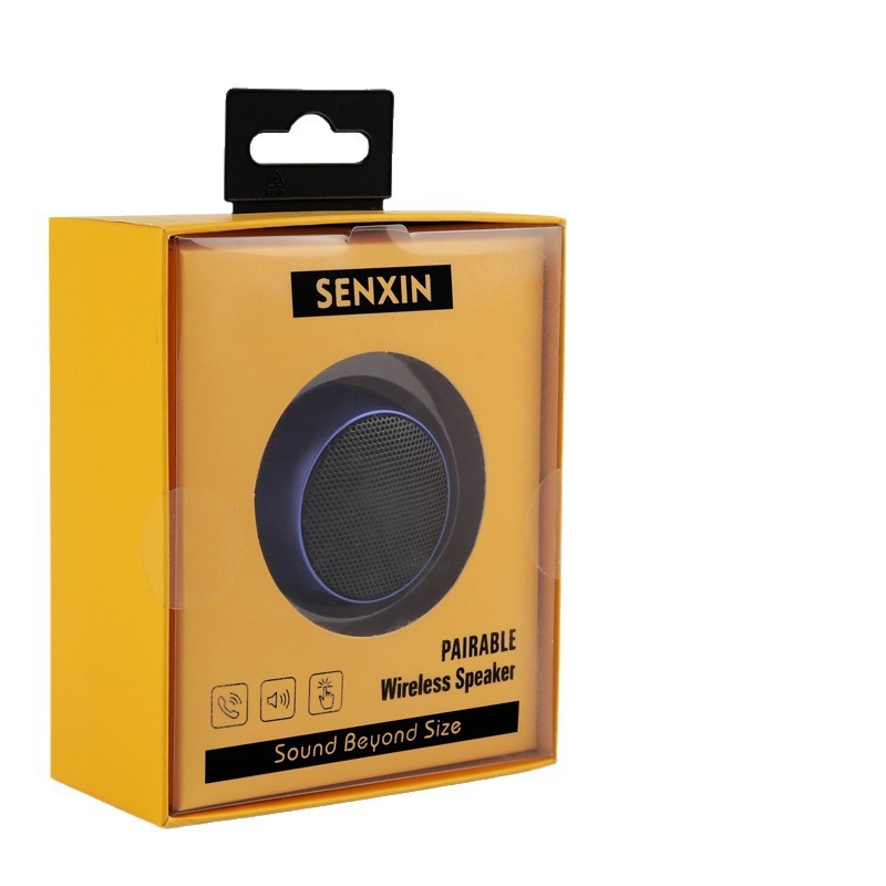 Bežični Bluetooth mini zvučnik s metalnim kućištem, Bluetooth 5.3, raspon frekvencija 60 Hz–15 kHz, SNR ≥70 dB, ugrađena baterija 300–500 mAh, nazivna snaga 3 W