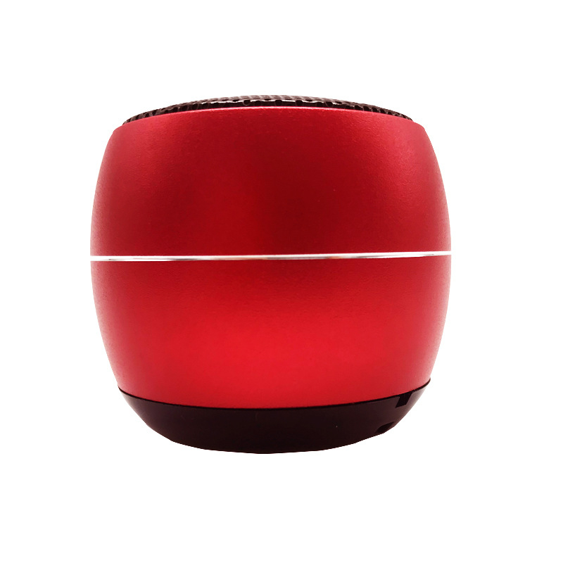 Bežični Bluetooth mini zvučnik s metalnim kućištem, Bluetooth 5.3, raspon frekvencija 60 Hz–15 kHz, SNR ≥70 dB, ugrađena baterija 300–500 mAh, nazivna snaga 3 W