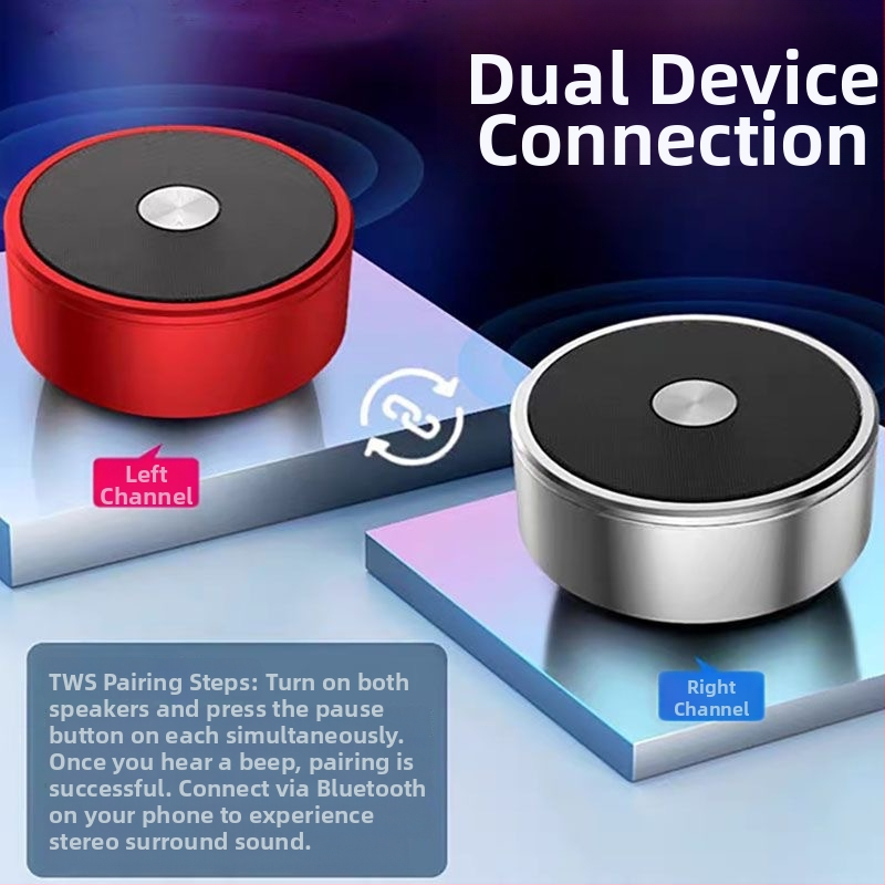 Prijenosni Bluetooth zvučnik IPX7, TF kartica, Bluetooth 5.2, 5W, frekvencijski raspon 100 Hz–20 kHz