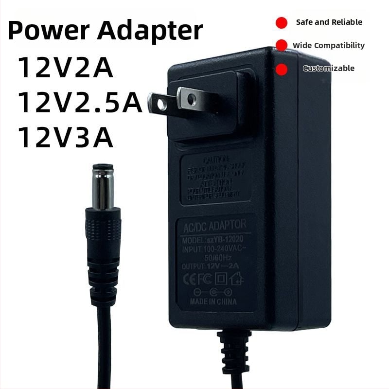 Good jia da 12V DC tápegység routerekhez, kamerákhoz és set-top boxokhoz — kimenetek 2A, 2.5A vagy 3A