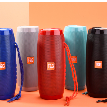 Bluetooth reproduktor s 2 x Hi‑Fi meničmi, zabudovaná batéria 1000–1200 mAh, 10W, Bluetooth 5.3, frekvenčný rozsah 120 Hz–20 kHz