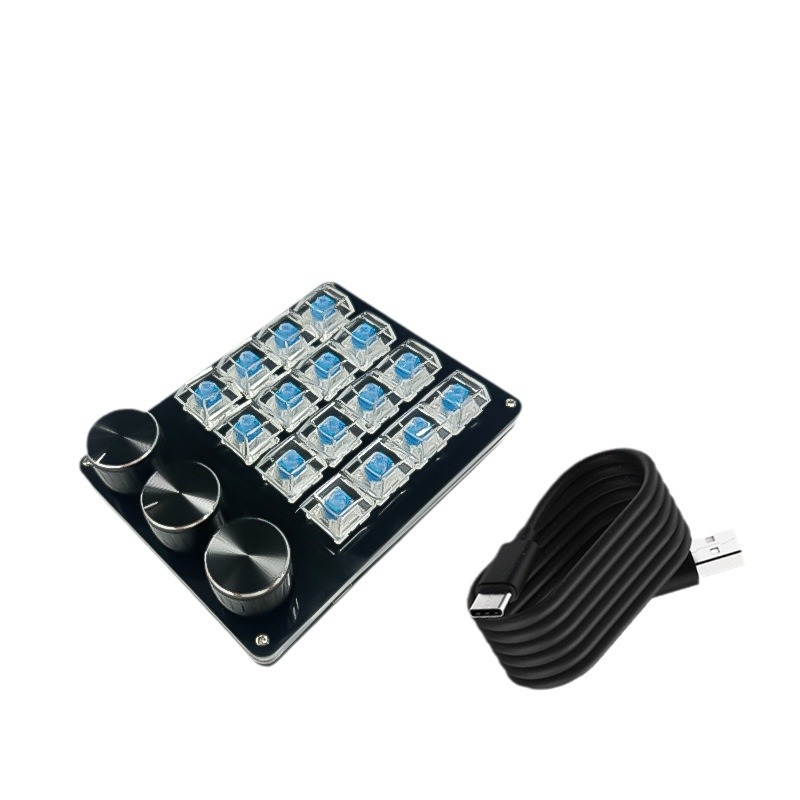 Tastatură mecanică cu iluminare RGB, 87 taste, conectare prin cablu, switchuri verzi.