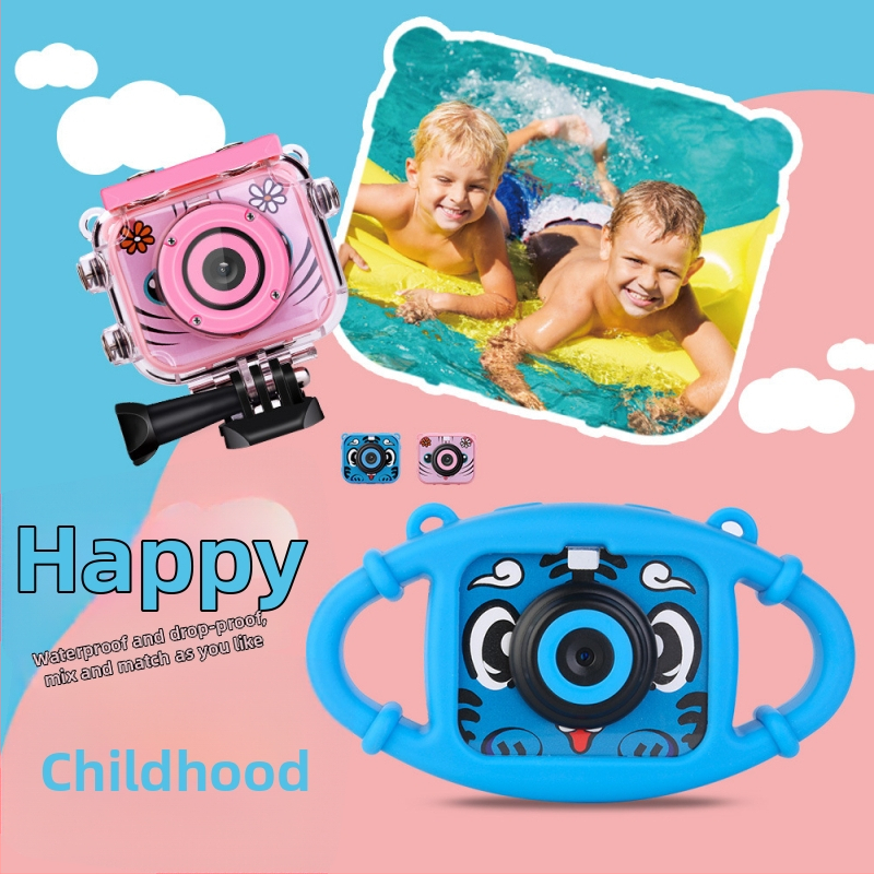 Mini kamera pre deti – vodeodolná, prachovzdorná a pádová odolná, 12 MP CMOS, senzor 1/2.3-inch, 1280x1024, USB 2.0, TF karta