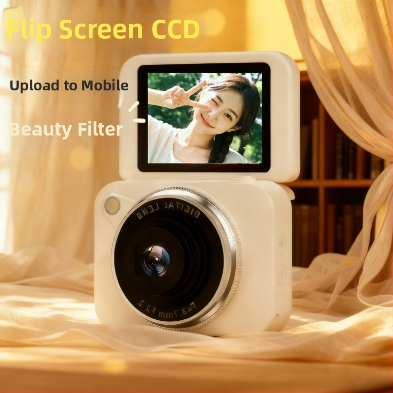 Digitálna kamera s CCD senzorom, 1/1.7-palcový, 8 MP, 3x optický zoom, 2.7-palcový LCD dotykový displej