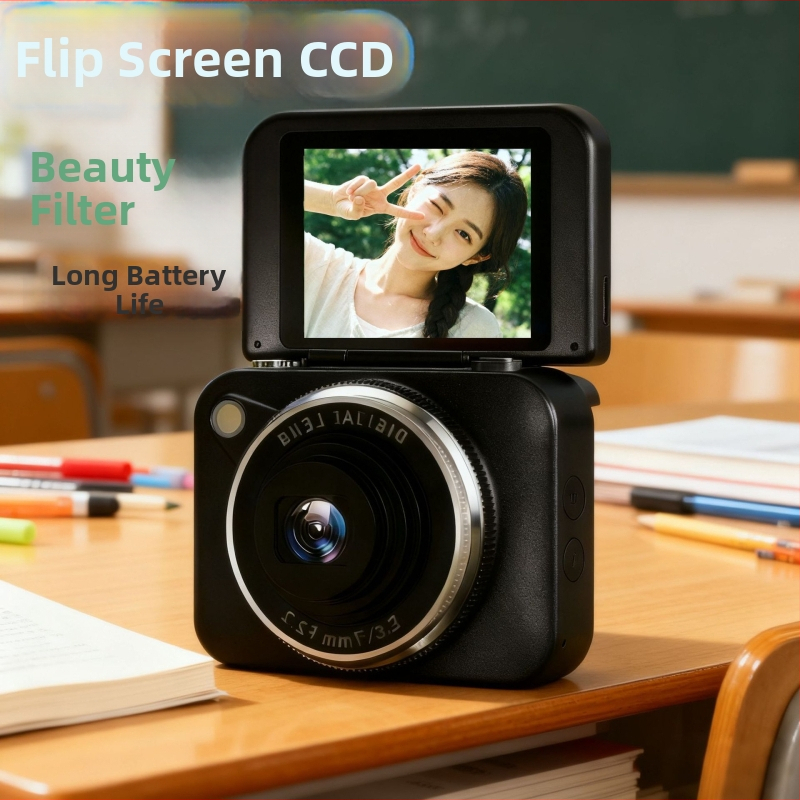 Digitálna kamera s CCD senzorom, 1/1.7-palcový, 8 MP, 3x optický zoom, 2.7-palcový LCD dotykový displej