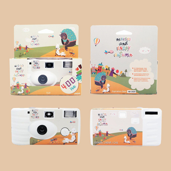 Yancai еднократна филмова камера за снимки с светкавица, Point-and-Shoot стил, 24MP CCD, 3x оптично увеличение, 2.3" LCD, USB 3.0, перископна леща