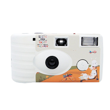 Yancai еднократна филмова камера за снимки с светкавица, Point-and-Shoot стил, 24MP CCD, 3x оптично увеличение, 2.3" LCD, USB 3.0, перископна леща