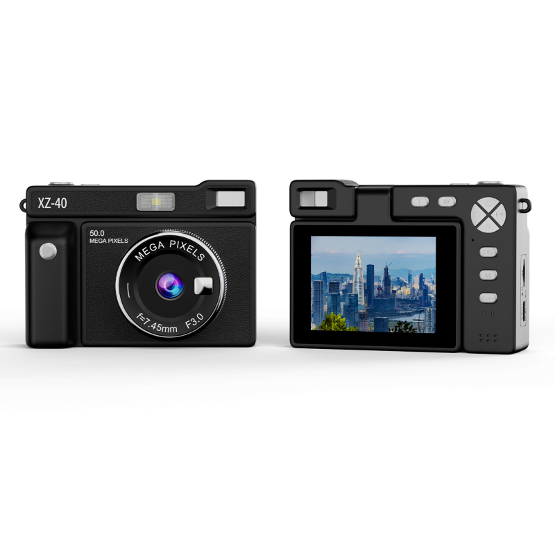 XZ40 CCD цифрова камера – 13MP, 16x дигитален зум, таймлапс снимане, TF карта поддръжка