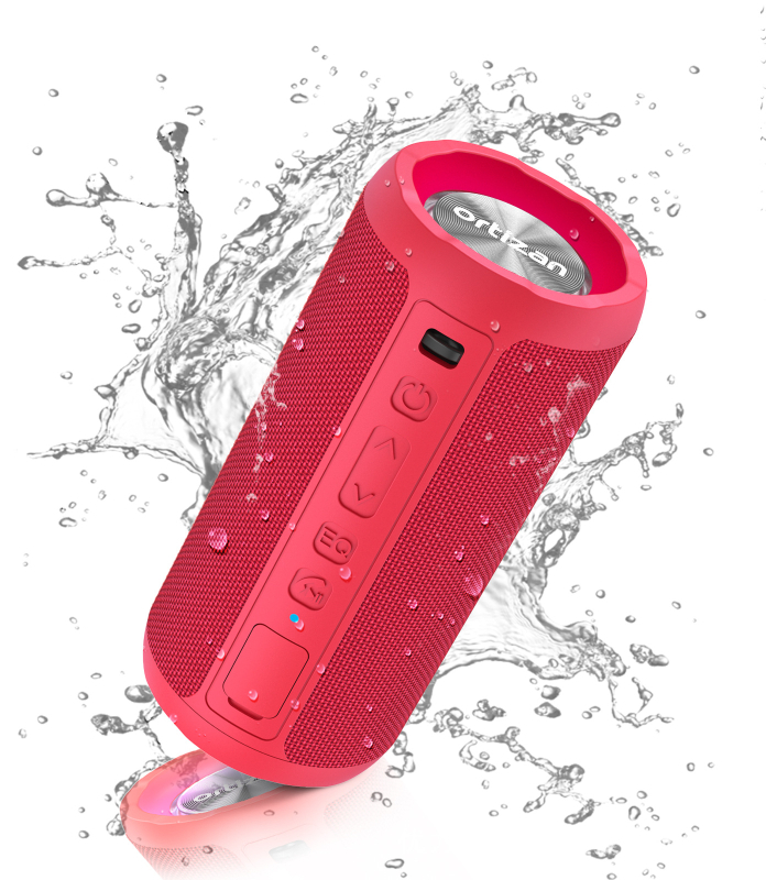 Ortizan Bluetooth zvučnik – 20W izlaz, IPX7 vodootpornost, Bluetooth 5.3, ugrađena baterija 4000–6000 mAh, frekvencijski odziv 20 Hz–20 kHz