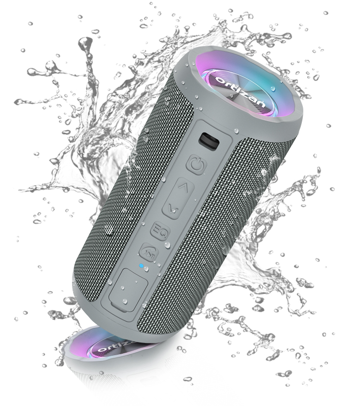 Ortizan Bluetooth zvučnik – 20W izlaz, IPX7 vodootpornost, Bluetooth 5.3, ugrađena baterija 4000–6000 mAh, frekvencijski odziv 20 Hz–20 kHz