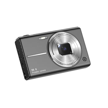 Õpilaste jaoks kaasaskantav CCD-kaamera 24 MP+ sensoriga, 4x optiline suum, 2,4-tolline HD LCD-ekraan, lainurkobjektiiv