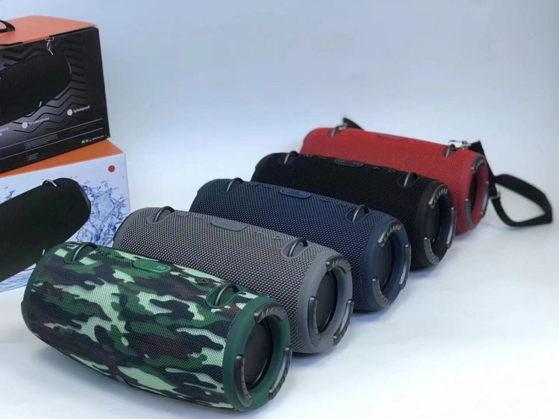 Xtreme3 War Drum 3. generacije Bluetooth zvučnik za vanjsku upotrebu, prijenosni, s microSD karticom i subwooferom