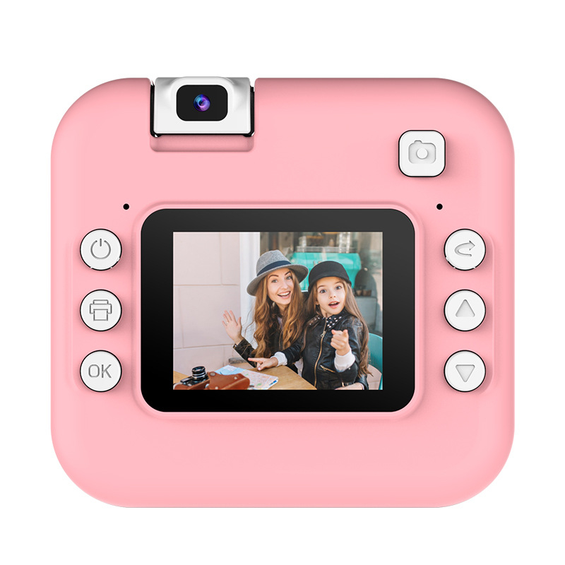 AC300 Cameră instant pentru copii – CMOS 10MP, zoom optic 3x, rezoluție 3072×2040, ecran LCD 2.7\" HD