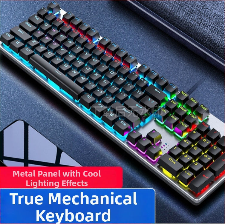 ViewSonic KU520 herná klávesnica s 104 klávesami, káblové pripojenie, mechanické spínače, RGB podsvietenie, vodotesná