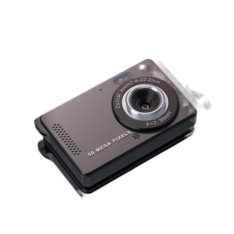 Cameră digitală retro CCD pentru elevi — cameră portabilă pentru campus, senzor CCD, fără zoom optic, fără stabilizare