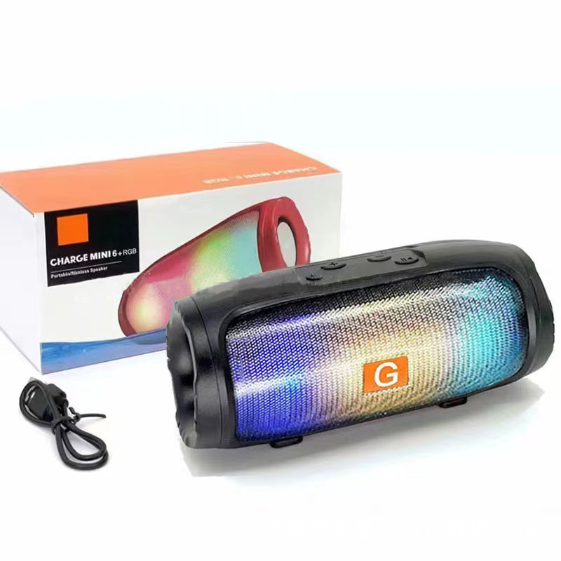 Bežični Bluetooth zvučnik s TWS stereo, 6W izlaz, ugrađena baterija 500–800 mAh, Bluetooth 5.0, frekvencijski raspon 100 Hz–20 kHz, domet 10 m