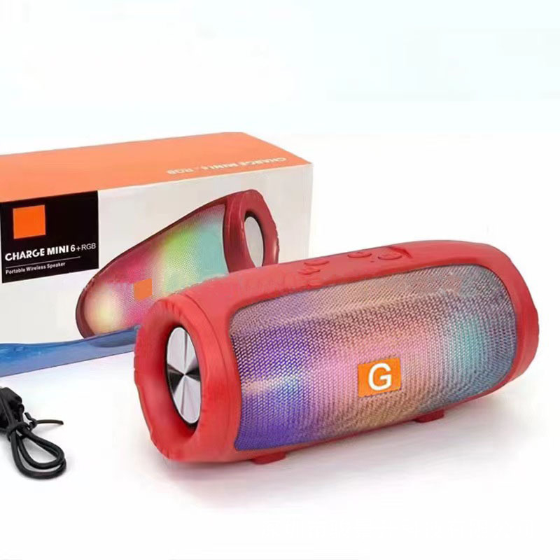 Bežični Bluetooth zvučnik s TWS stereo, 6W izlaz, ugrađena baterija 500–800 mAh, Bluetooth 5.0, frekvencijski raspon 100 Hz–20 kHz, domet 10 m