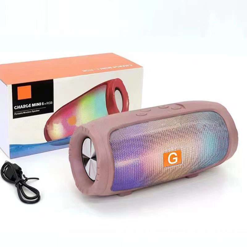 Bežični Bluetooth zvučnik s TWS stereo, 6W izlaz, ugrađena baterija 500–800 mAh, Bluetooth 5.0, frekvencijski raspon 100 Hz–20 kHz, domet 10 m
