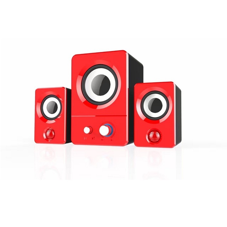 X7 datoru skaļruņi 2.1, 9W, frekvenču diapazons 40Hz-20kHz, USB barošanas avots, Bluetooth 4.1