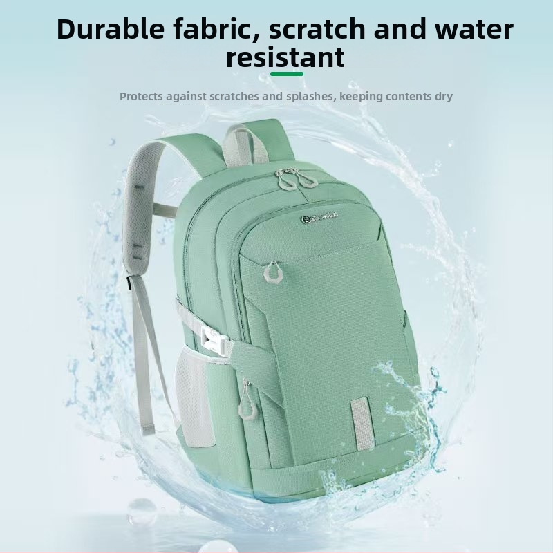 Casual minimalistički ruksak za prijenosno računalo, unisex, za 16-inčni laptop, kapacitet 20–35 L, poliester, prozračan, vrlo lagan, smanjenje opterećenja, zaštita kralježnice