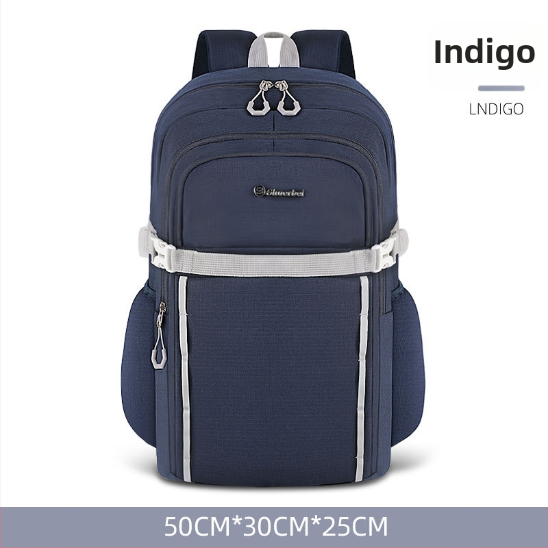 Casual minimalistički ruksak za prijenosno računalo, unisex, za 16-inčni laptop, kapacitet 20–35 L, poliester, prozračan, vrlo lagan, smanjenje opterećenja, zaštita kralježnice