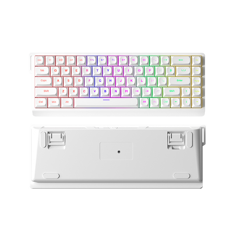 Furycube IP68S žičana membranska tipkovnica s 68 tipkama, RGB podsvjetljenje, za ured i igranje