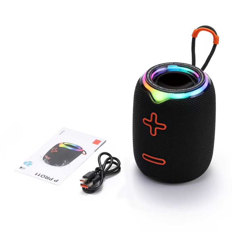 Prijenosni Bluetooth zvučnik, dvostruki sustav zvučnika, IPX4 vodootporan, 10W, BT 5.3, ugrađena baterija 1200–2000mAh, frekvencijski raspon 100 Hz–20 kHz